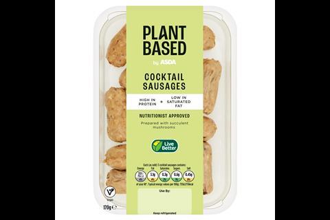 Plant Based Cocktail Sausages